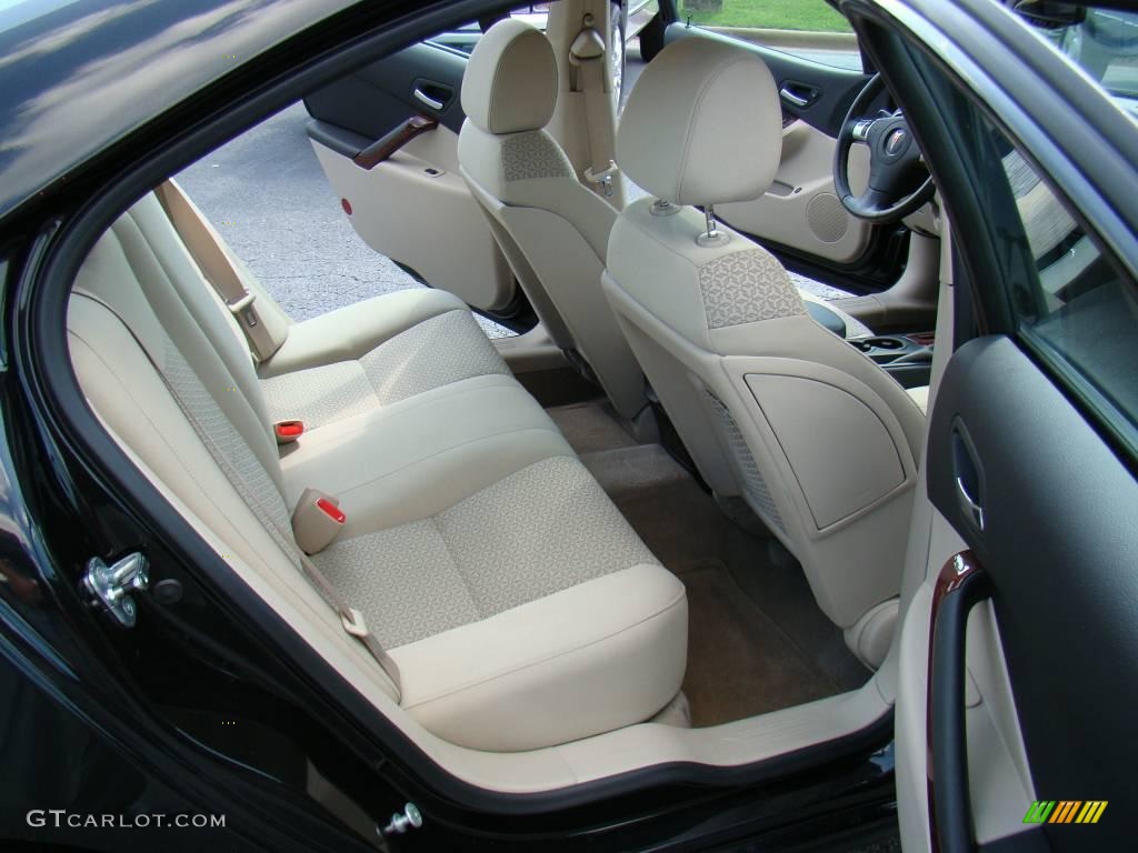 2009 G6 V6 Sedan - Carbon Black Metallic / Light Taupe photo #10