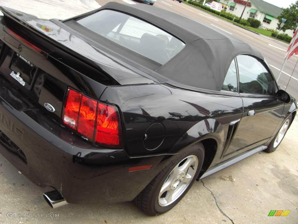 1999 Mustang GT Convertible - Black / Dark Charcoal photo #5