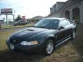 1999 Dark Green Satin Metallic Ford Mustang V6 Coupe  photo #1