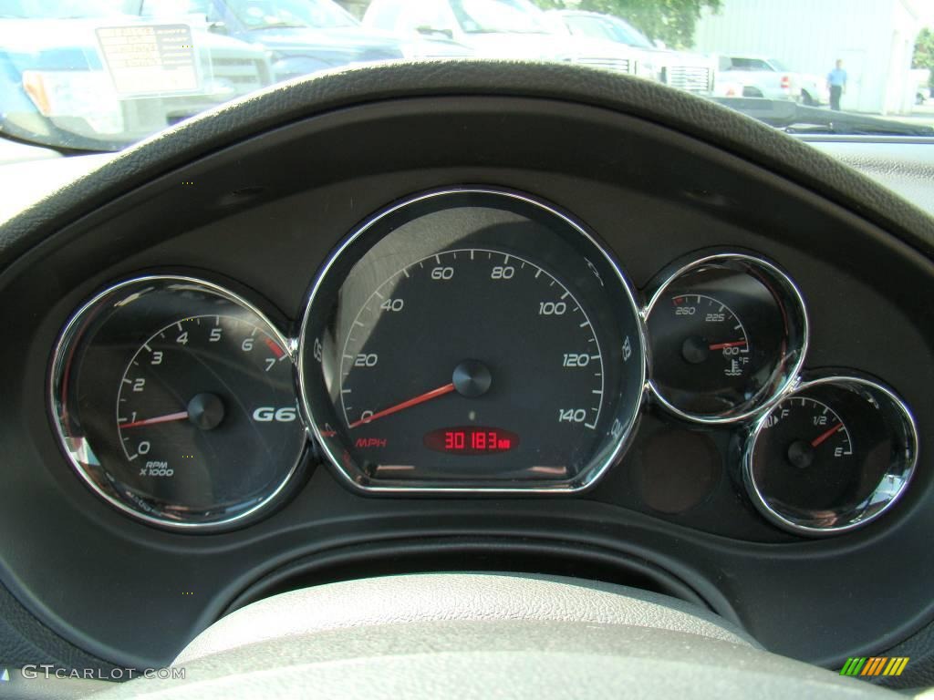 2009 G6 V6 Sedan - Carbon Black Metallic / Light Taupe photo #17