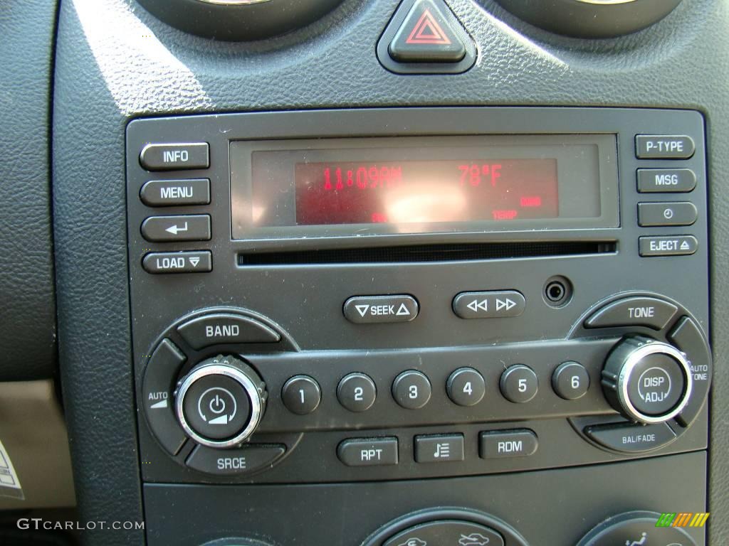 2009 G6 V6 Sedan - Carbon Black Metallic / Light Taupe photo #19