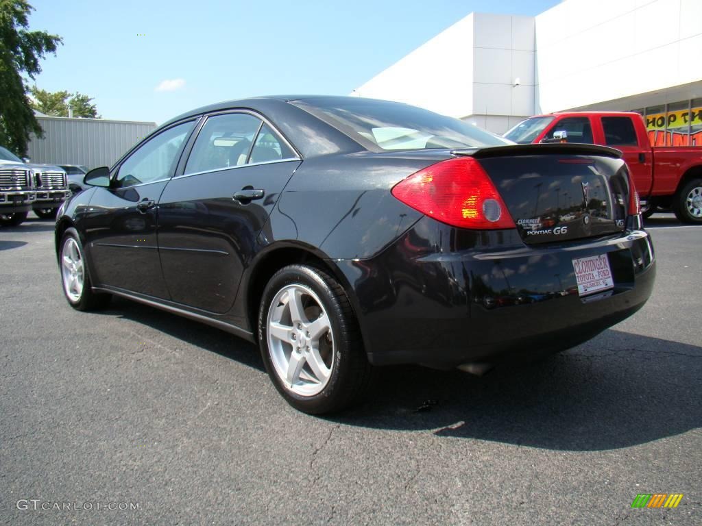 2009 G6 V6 Sedan - Carbon Black Metallic / Light Taupe photo #23