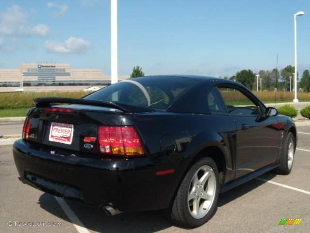 1999 Mustang SVT Cobra Coupe - Black / Dark Charcoal photo #5