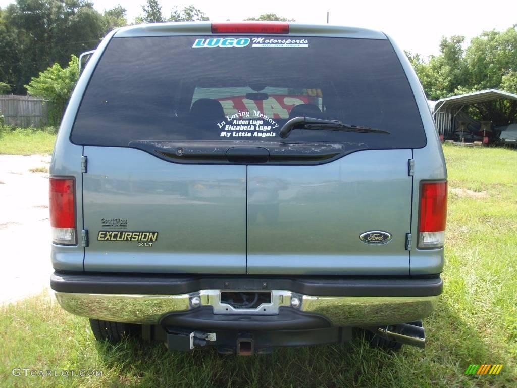 2000 Excursion XLT 4x4 - Medium Steel Blue Metallic / Medium Graphite photo #7