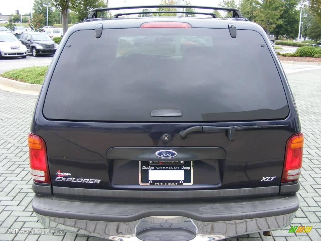2000 Explorer XLT - Deep Wedgewood Blue Metallic / Medium Graphite photo #4