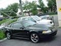 2000 Black Ford Mustang V6 Coupe  photo #2