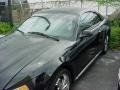 2000 Black Ford Mustang V6 Coupe  photo #6