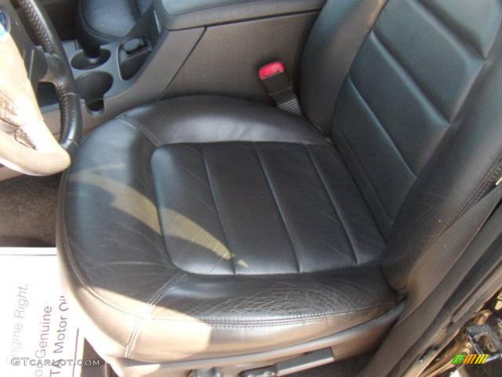 2002 Explorer Limited 4x4 - Black Clearcoat / Midnight Grey photo #9
