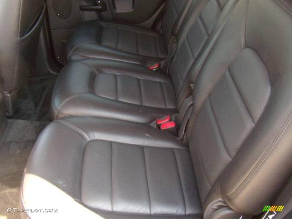 2002 Explorer Limited 4x4 - Black Clearcoat / Midnight Grey photo #10