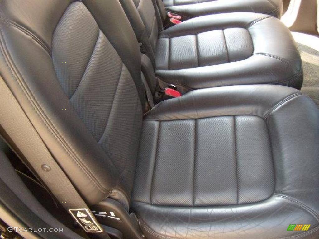 2002 Explorer Limited 4x4 - Black Clearcoat / Midnight Grey photo #11