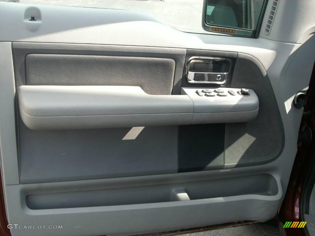 2004 F150 XLT SuperCab 4x4 - Dark Toreador Red Metallic / Dark Flint photo #6