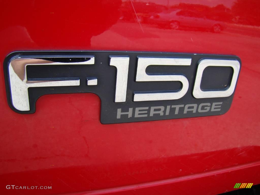 2004 F150 XL Heritage Regular Cab - Bright Red / Tan photo #26