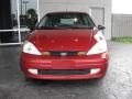 2002 Sangria Red Metallic Ford Focus ZX3 Coupe  photo #2