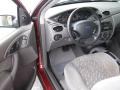 2002 Sangria Red Metallic Ford Focus ZX3 Coupe  photo #9