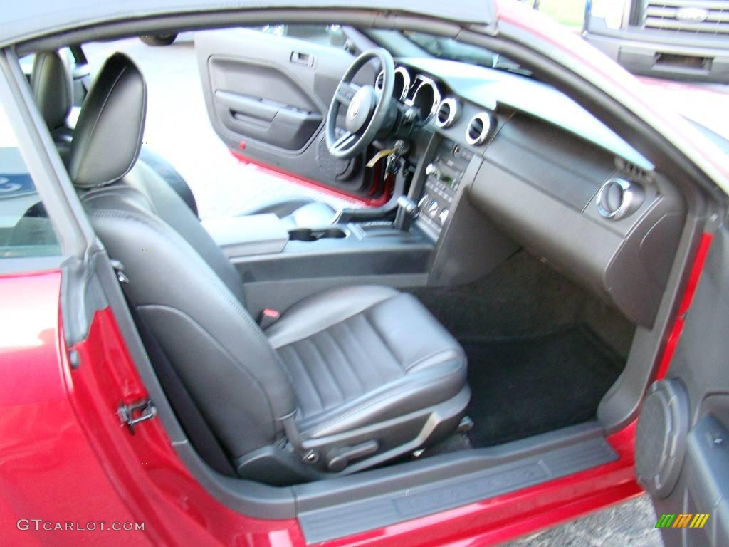 2006 Mustang GT Premium Convertible - Redfire Metallic / Dark Charcoal photo #9