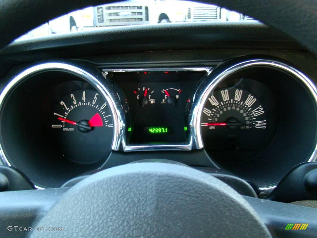 2006 Mustang GT Premium Convertible - Redfire Metallic / Dark Charcoal photo #14