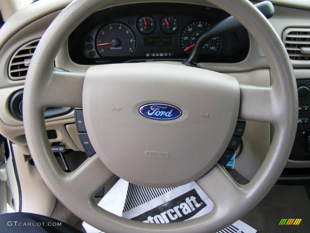 2006 Taurus SE - Gold Ash Metallic / Medium/Dark Pebble Beige photo #37