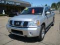 2006 Radiant Silver Nissan Titan LE Crew Cab 4x4  photo #16