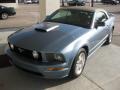 2008 Windveil Blue Metallic Ford Mustang GT Premium Convertible  photo #9