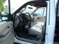 Oxford White - F450 Super Duty XL Regular Cab Chassis Stake Truck Photo No. 8