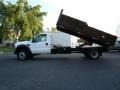Oxford White - F450 Super Duty XL Regular Cab Chassis Stake Truck Photo No. 20