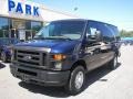 Dark Blue Pearl Metallic 2008 Ford E Series Van E250 Super Duty Commericial Extended