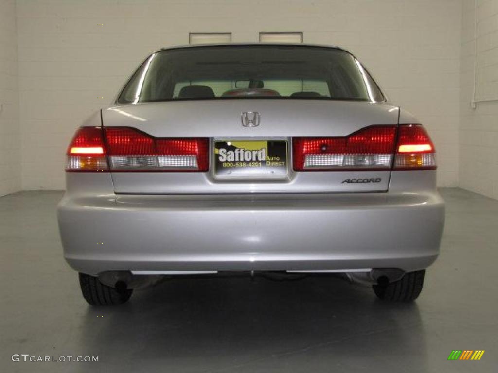 2002 Accord EX V6 Sedan - Satin Silver Metallic / Quartz Gray photo #6
