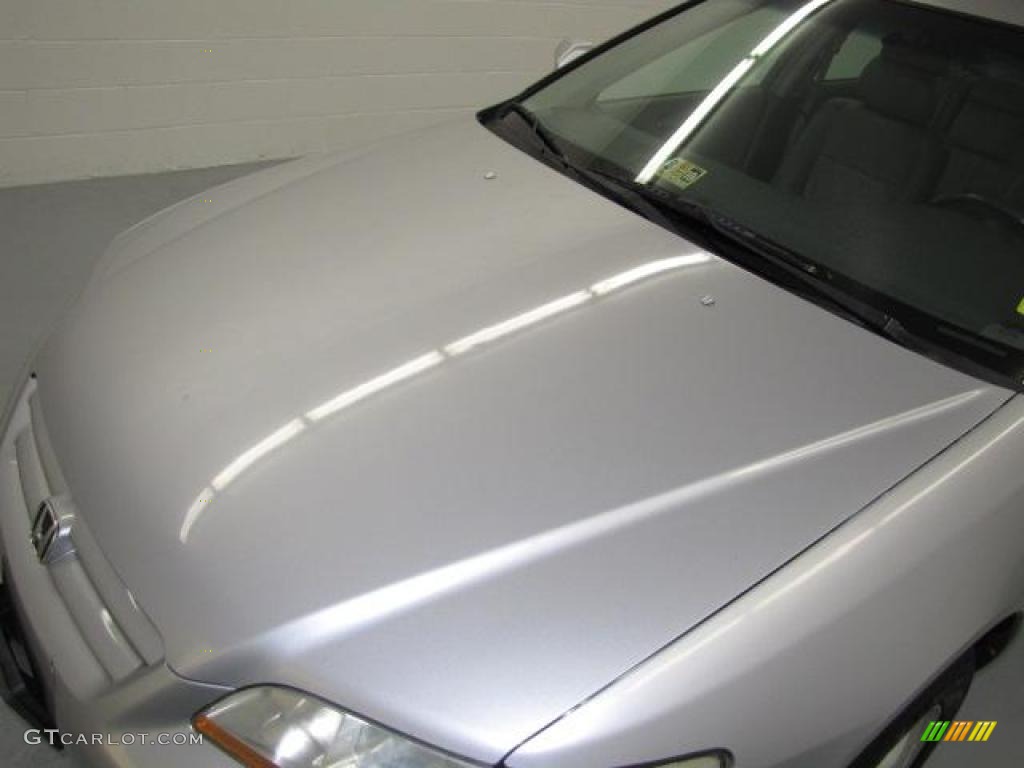 2002 Accord EX V6 Sedan - Satin Silver Metallic / Quartz Gray photo #9