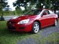 2003 San Marino Red Honda Accord EX Coupe  photo #1