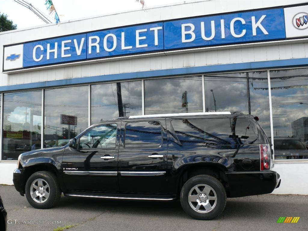 2007 Yukon XL Denali AWD - Onyx Black / Ebony Black photo #1