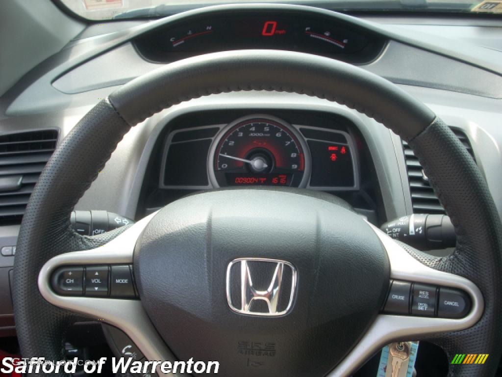 2009 Civic Si Coupe - Rallye Red / Black photo #11