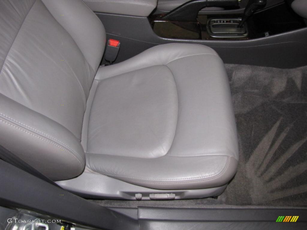 2002 Accord EX V6 Sedan - Satin Silver Metallic / Quartz Gray photo #46