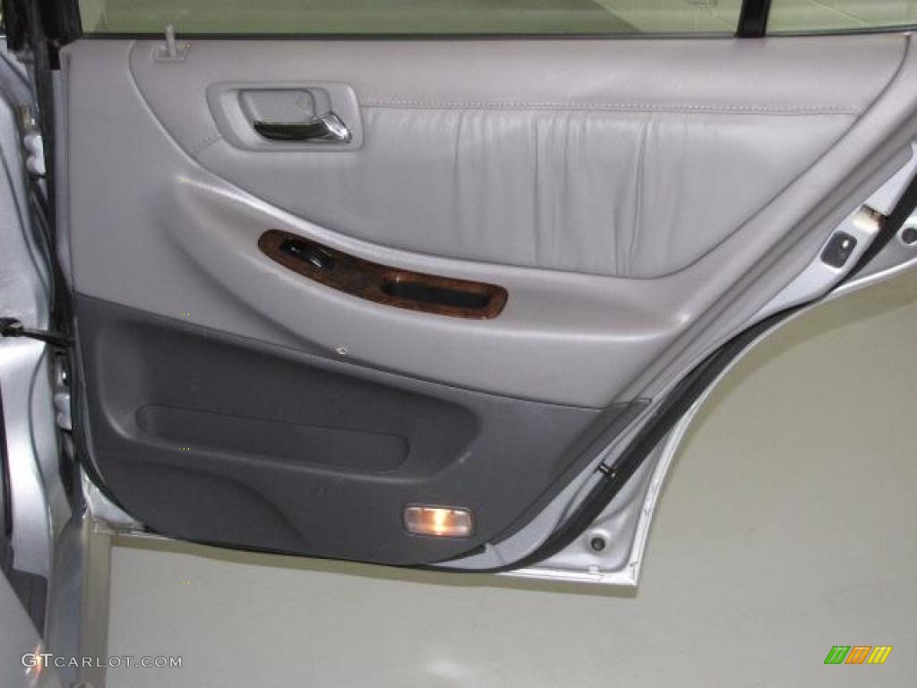 2002 Accord EX V6 Sedan - Satin Silver Metallic / Quartz Gray photo #53