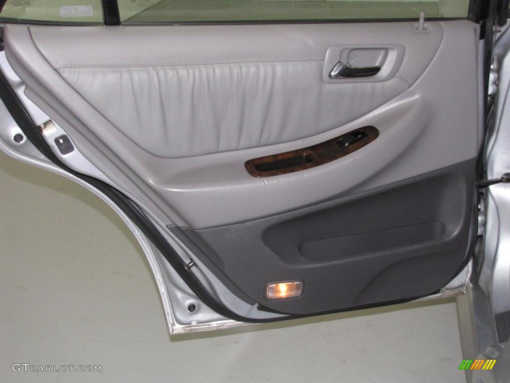 2002 Accord EX V6 Sedan - Satin Silver Metallic / Quartz Gray photo #58