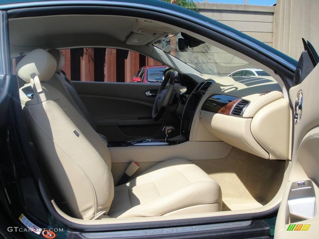 2007 XK XK8 Coupe - British Racing Green / Caramel photo #22