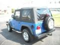 2003 Intense Blue Pearl Jeep Wrangler SE 4x4  photo #3