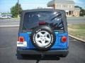 2003 Intense Blue Pearl Jeep Wrangler SE 4x4  photo #4