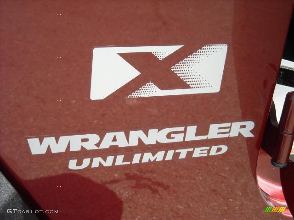 2009 Wrangler Unlimited X 4x4 - Red Rock Crystal Pearl / Dark Slate Gray/Medium Slate Gray photo #17