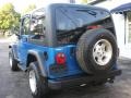 2003 Intense Blue Pearl Jeep Wrangler Sport 4x4  photo #11