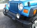 2003 Intense Blue Pearl Jeep Wrangler Sport 4x4  photo #14