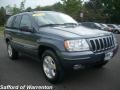 2001 Steel Blue Pearl Jeep Grand Cherokee Limited 4x4  photo #2