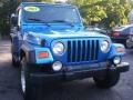 2003 Intense Blue Pearl Jeep Wrangler Sport 4x4  photo #19