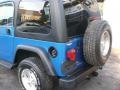 2003 Intense Blue Pearl Jeep Wrangler Sport 4x4  photo #21