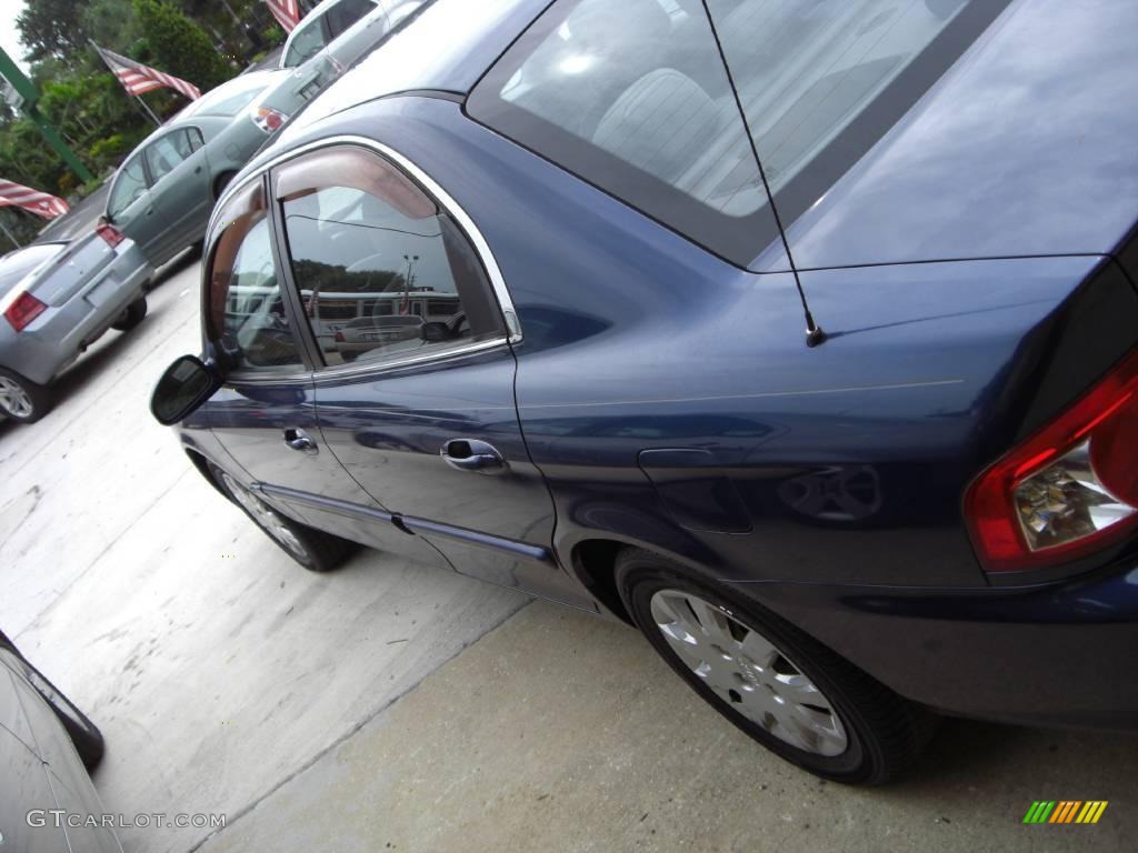 2004 Optima LX - Imperial Blue / Gray photo #3