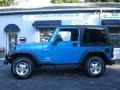 2003 Intense Blue Pearl Jeep Wrangler Sport 4x4  photo #30