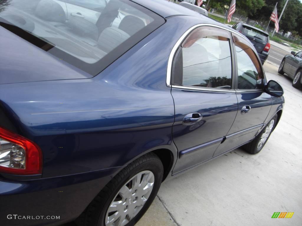2004 Optima LX - Imperial Blue / Gray photo #5
