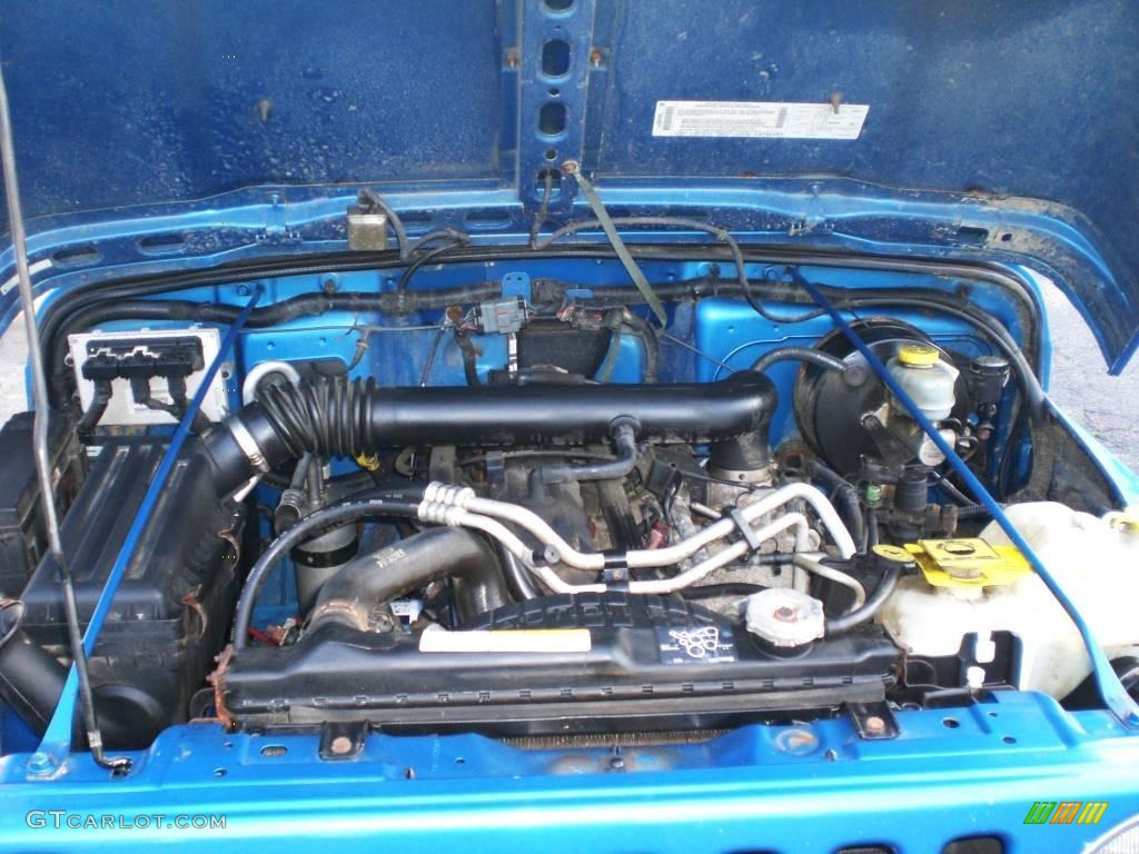 2003 Wrangler Sport 4x4 - Intense Blue Pearl / Dark Slate Gray photo #48