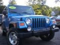 2003 Intense Blue Pearl Jeep Wrangler Sport 4x4  photo #51