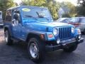 2003 Intense Blue Pearl Jeep Wrangler Sport 4x4  photo #55