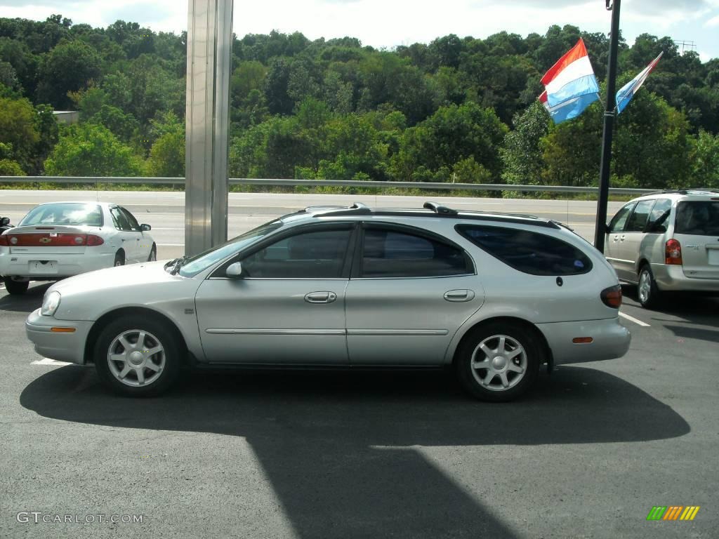 2003 Sable LS Premium Wagon - Silver Frost Metallic / Medium Graphite photo #5